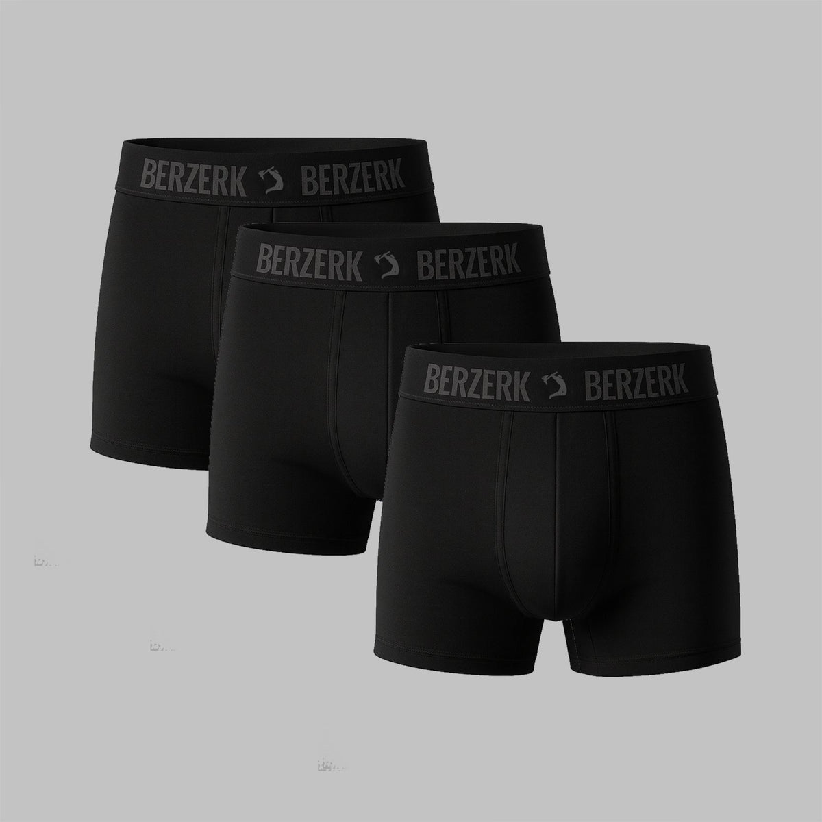 Kit Cueca Tech - 3 unidades - ALL BLACK.