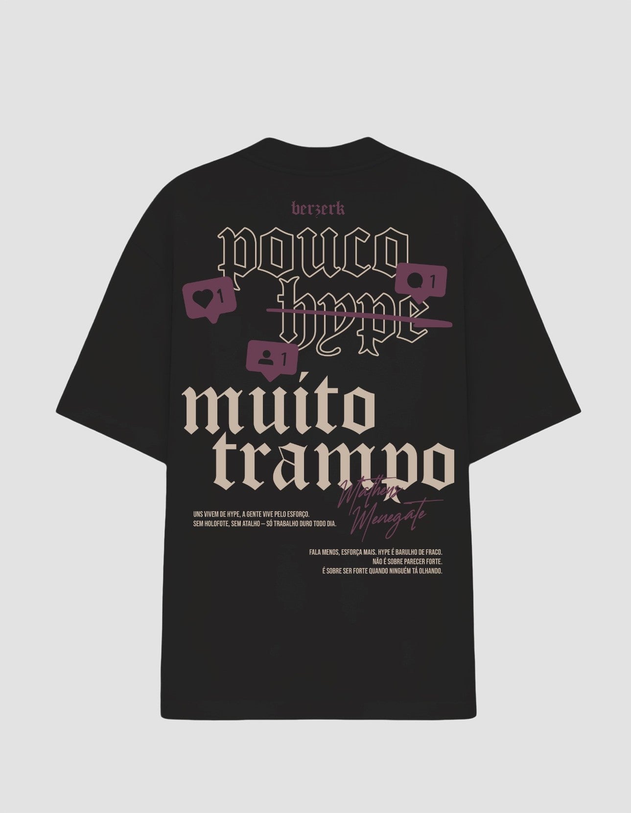 MENEGATE - Pouco Hype, Muito Trampo